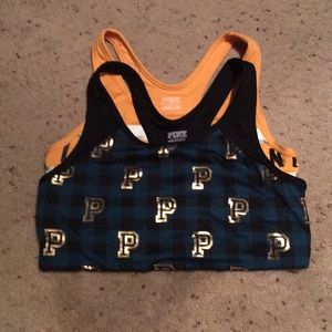 VS PINK Ultimate Sport Bras, Set of 2, Medium